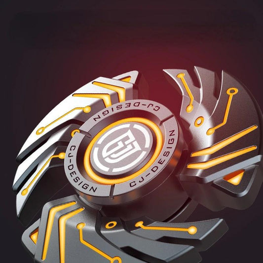 JQBRO Lichtgevende Fidget Spinner - Gloeit in het donker voor focus