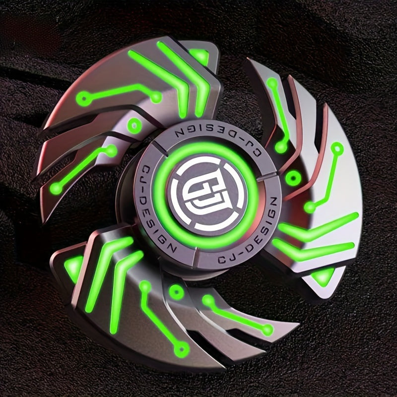 JQBRO Luminous Alloy Fidget Spinner Elite