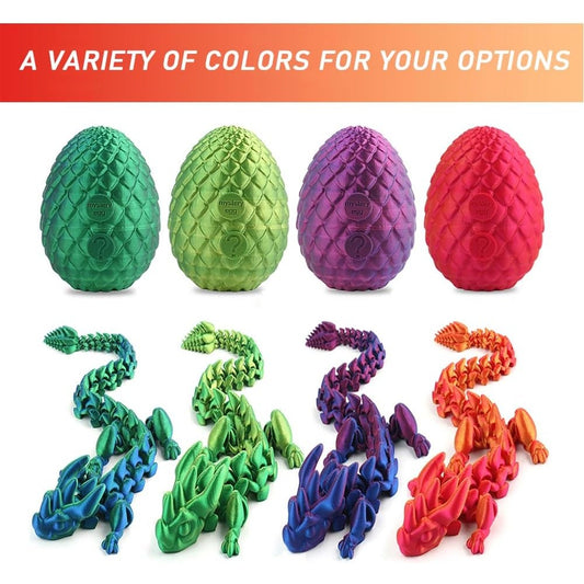 Crystal Dragon Studio Draak Ei Kristallen Fidget - Stressverlichting Voor ADHD