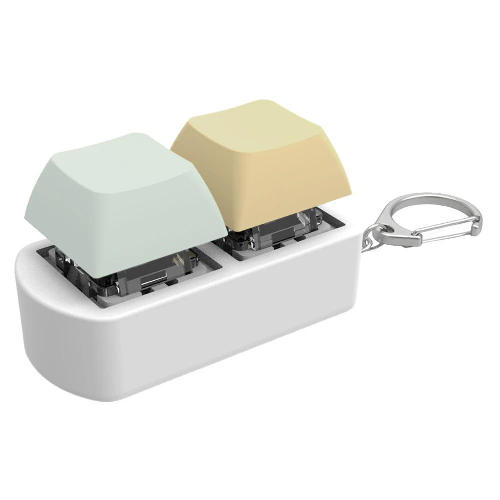 Shunmaii 2-Button Keyboard Fidget Zinc Alloy Limited