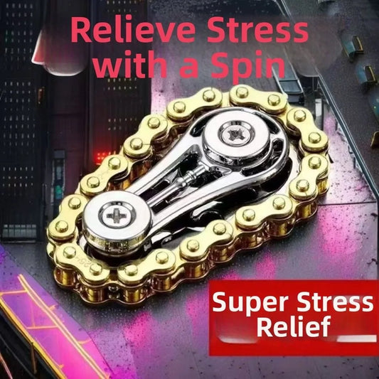 Brandloos Vliegwiel Fidget Spinner - Duurzaam Ontwerp Met DIY Tandwielen