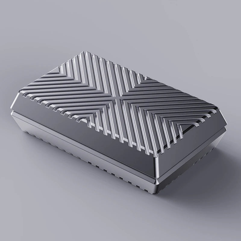 Metale Unlimited Slide Fidget - Compact Metalen EDC Voor Stressverlichting - Fidgetmania