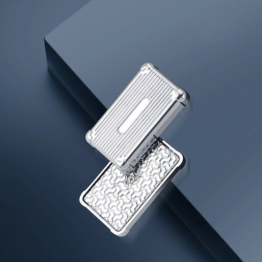 ZenForge Magnetische Metaal Fidget Slider - Kalmerende Tactiele Focus Voor Werk