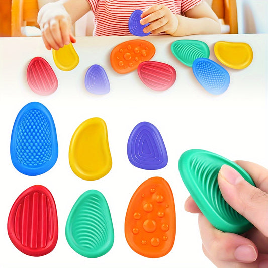 OTAN Sensorische Zorgstenen - Zachte Getextureerde Fidget Voor Kalmering En Focus