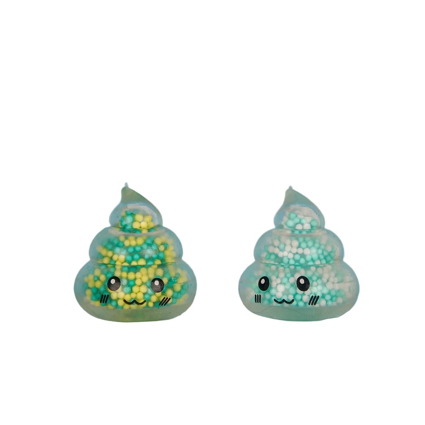 SqueezeJoy Poop Shaped Fidget Toys Soft Rubber Limited Pack