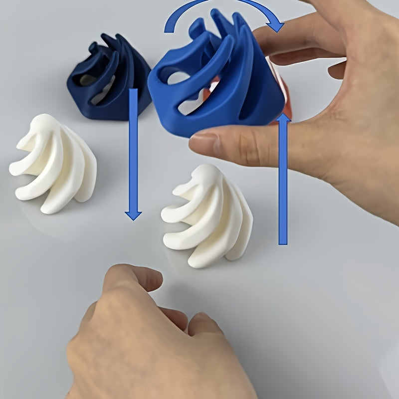 Impossible White Limited 3D Printed Spiral Fidget