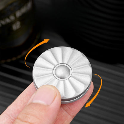 Fidget Spinner Aluminum Alloy Signature Tactile Slider