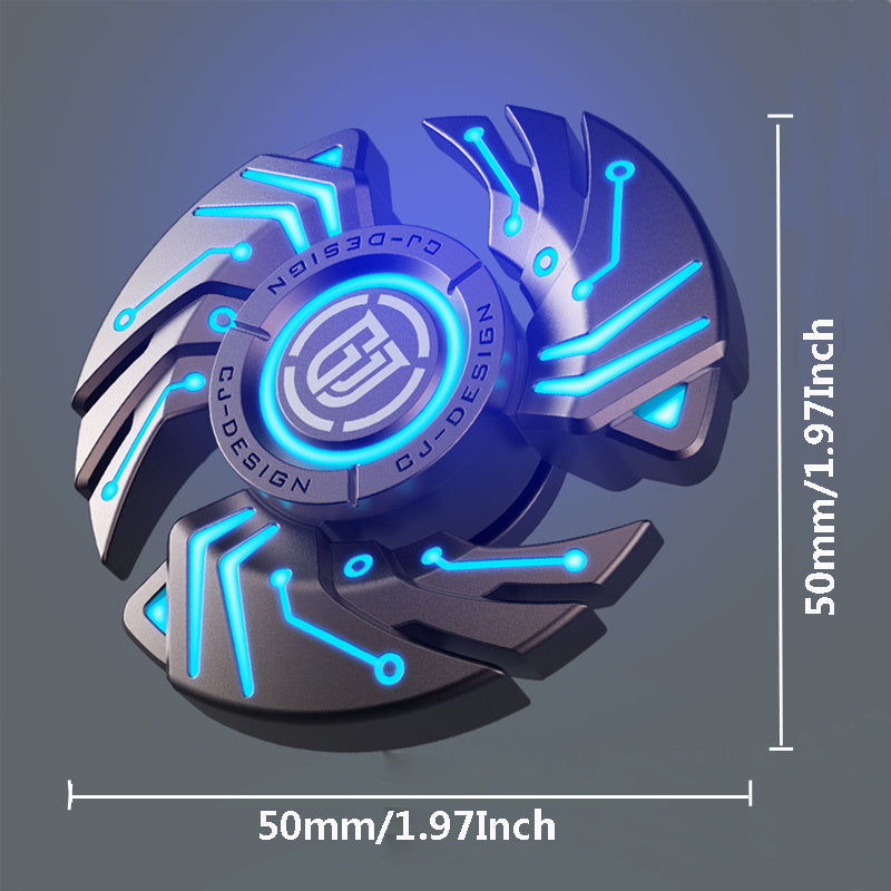 JQBRO Luminous Alloy Fidget Spinner Elite