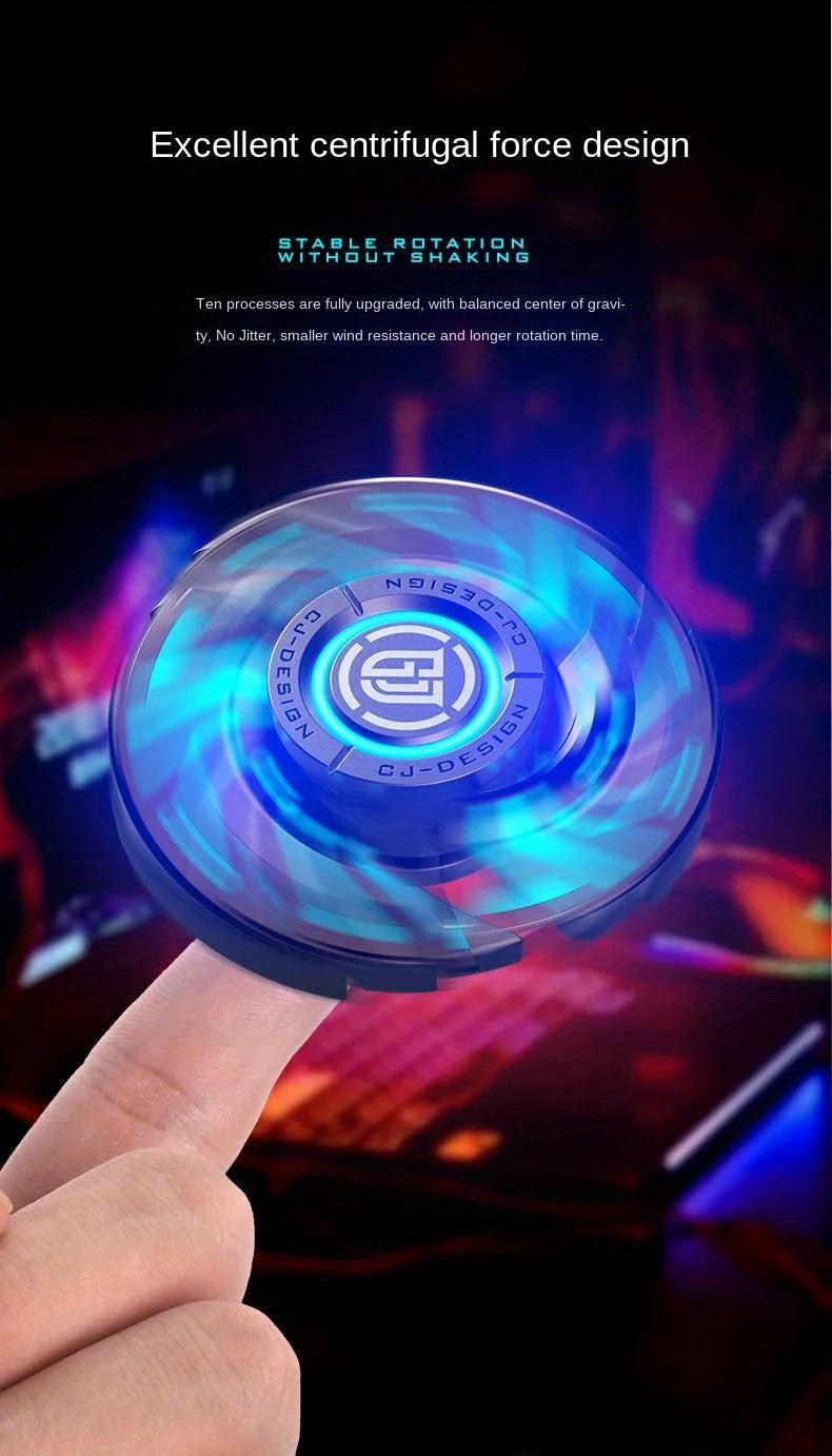 JQBRO Luminous Alloy Fidget Spinner Elite