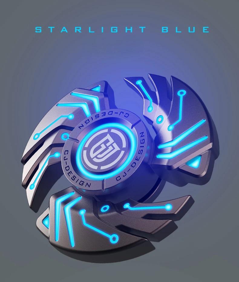 JQBRO Luminous Alloy Fidget Spinner Elite