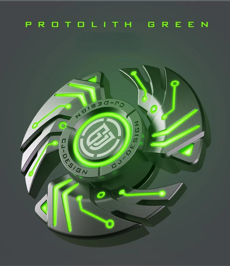 JQBRO Luminous Alloy Fidget Spinner Elite