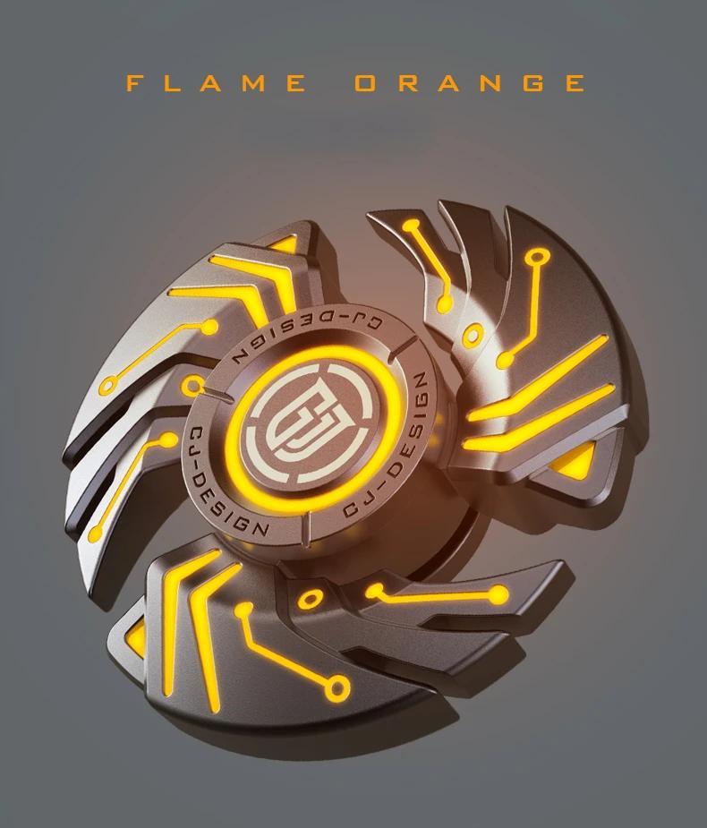 JQBRO Luminous Alloy Fidget Spinner Elite