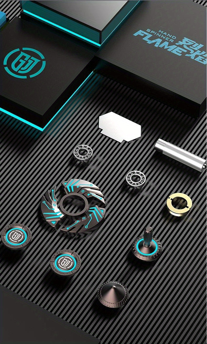 JQBRO Luminous Alloy Fidget Spinner Elite