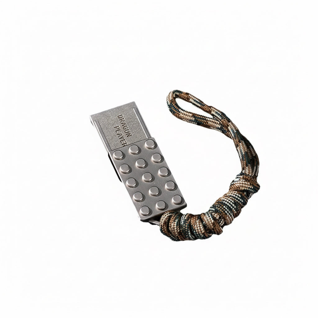 StresVrij Silicone Pop It Fidget With Lanyard Edition