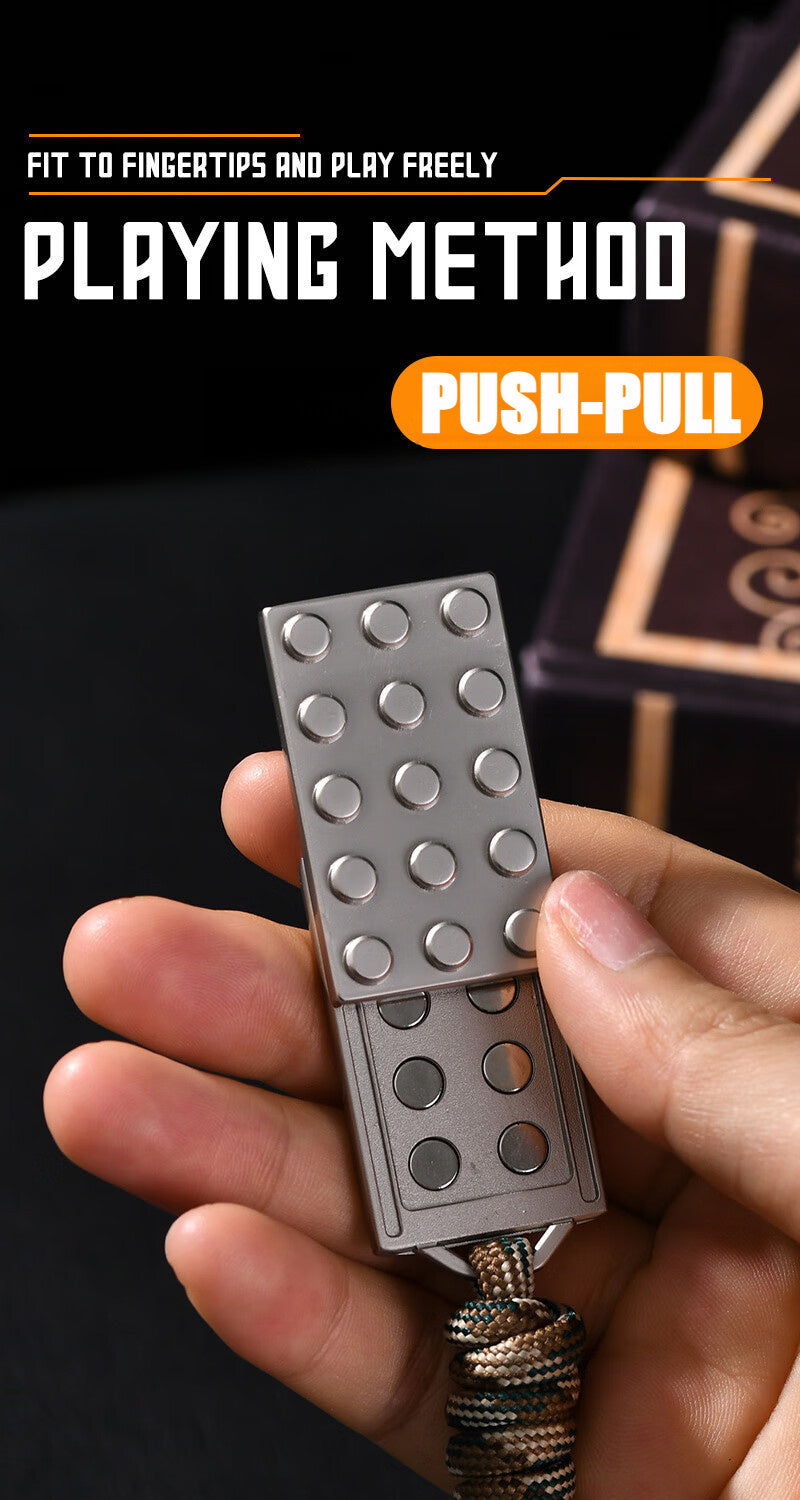 StresVrij Silicone Pop It Fidget With Lanyard Edition