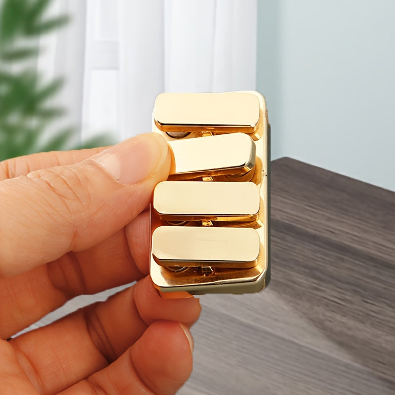 Golden Zinc Alloy Piano Seesaw Fidget Limited