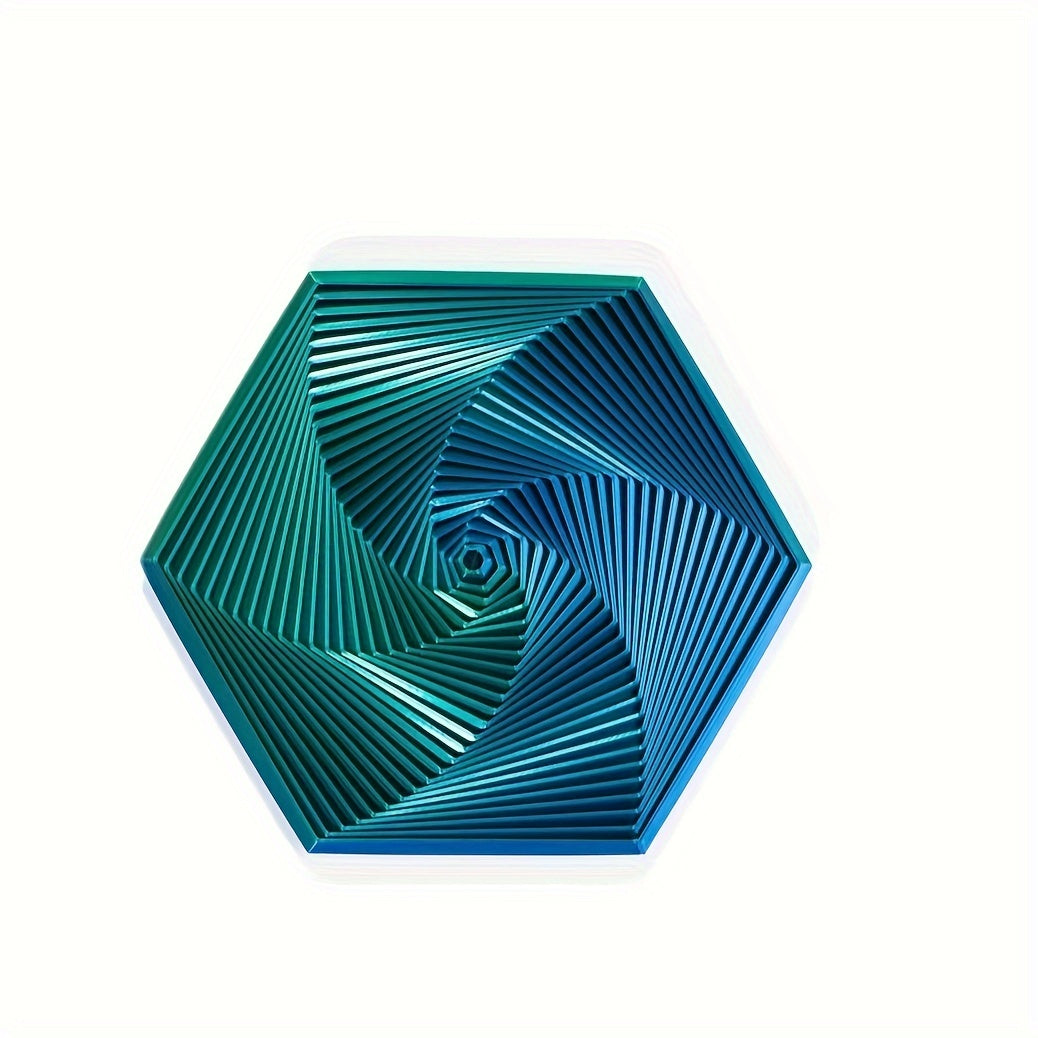 Fractal Fidget Hexagon Spiral Gear Fractal Collection Elite