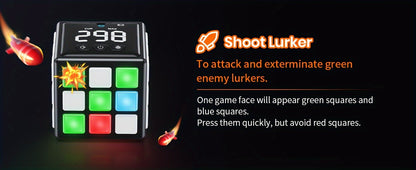 Yunbaoit Oplaadbare Handheld Game Cube - Breintraining Voor Kinderen