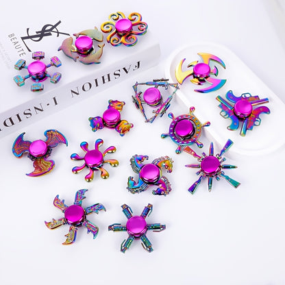 FFYUANFS Metal Gradient Fidget Spinner Elite