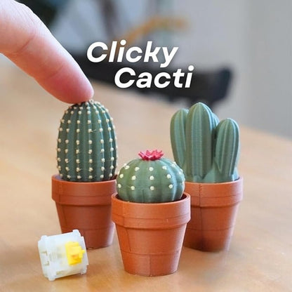 BDSLYBD 3D Geprinte Fidget Planten - Kalmerende Draai Voor Focus