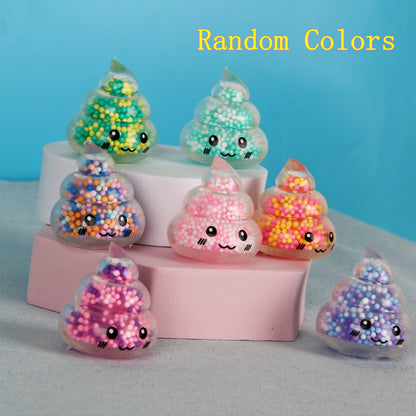 SqueezeJoy Poop Shaped Fidget Toys Soft Rubber Limited Pack
