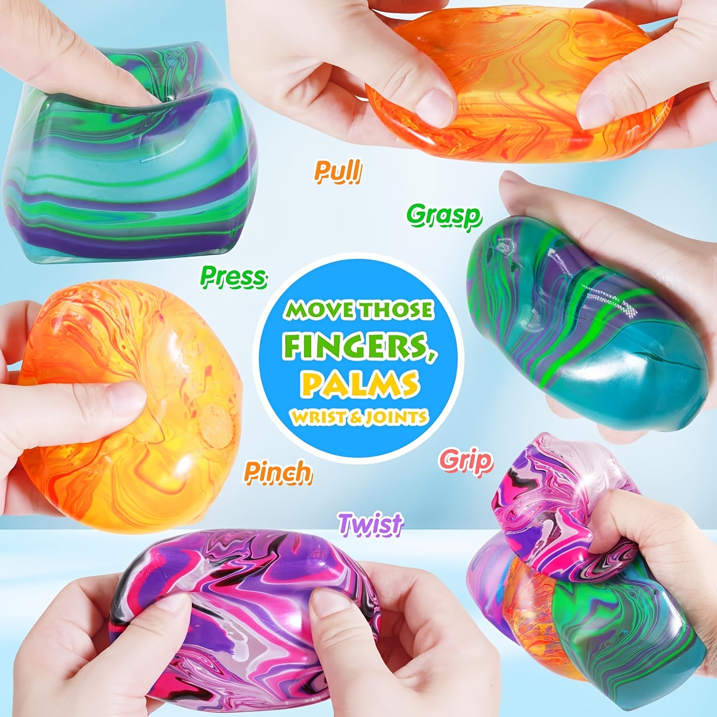 Hefeng Lava Cube Squeeze Toy TPR Limited