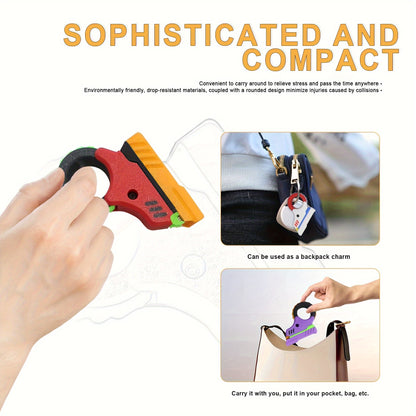 MindEase Fidget Slider 3D Geprint - Vier Modi Voor Stressverlichting Voor Autisme