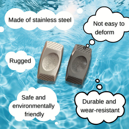 NovaSense Stainless Steel Fidget Slider Signature