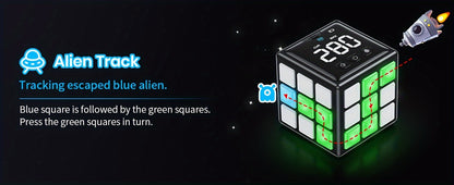 Yunbaoit Oplaadbare Handheld Game Cube - Breintraining Voor Kinderen