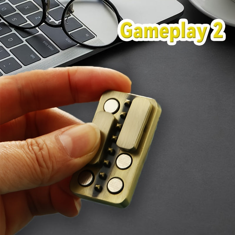 Golden Zinc Alloy Piano Seesaw Fidget Limited