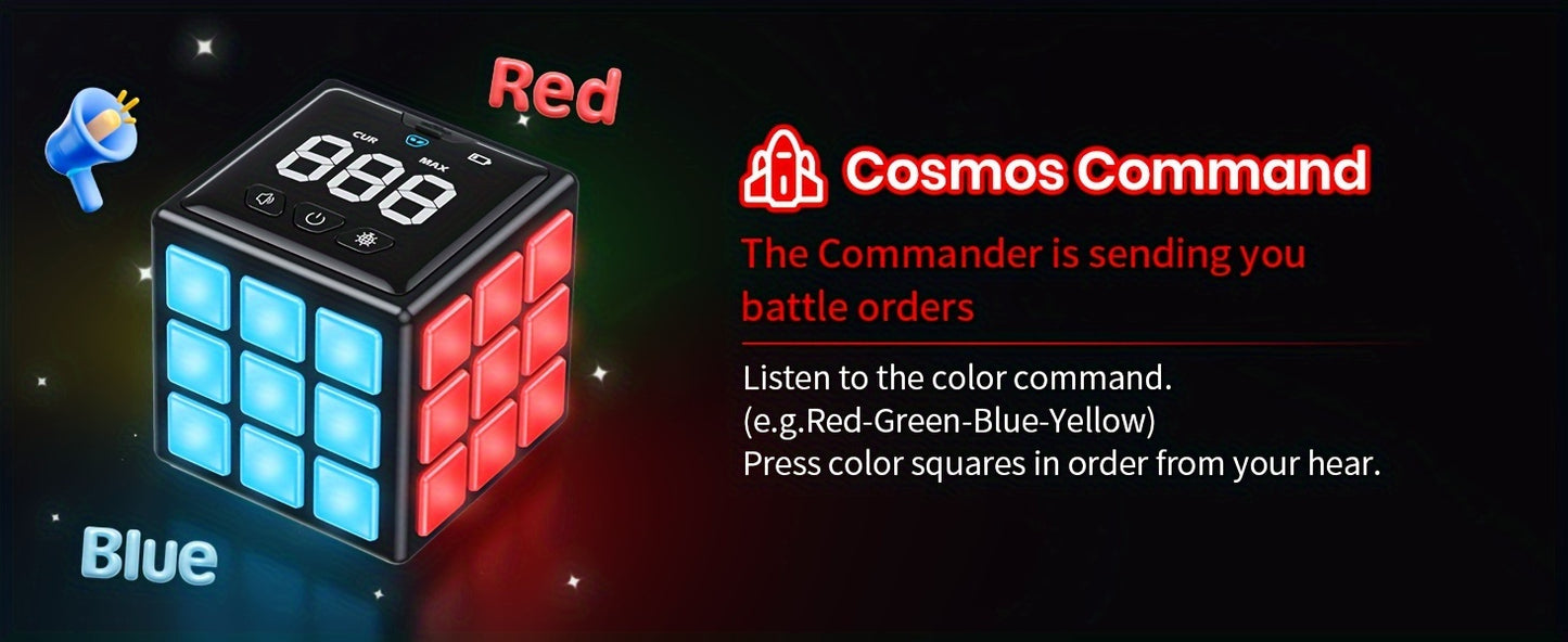 Yunbaoit Oplaadbare Handheld Game Cube - Breintraining Voor Kinderen