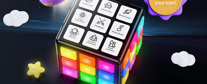 Yunbaoit Oplaadbare Handheld Game Cube - Breintraining Voor Kinderen