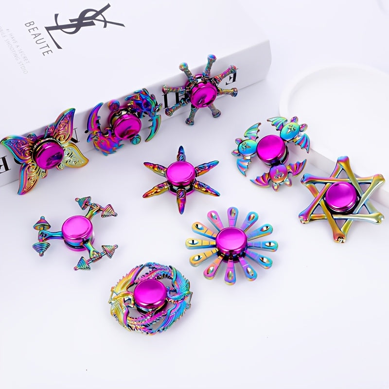 FFYUANFS Metal Gradient Fidget Spinner Elite