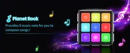 Yunbaoit Oplaadbare Handheld Game Cube - Breintraining Voor Kinderen