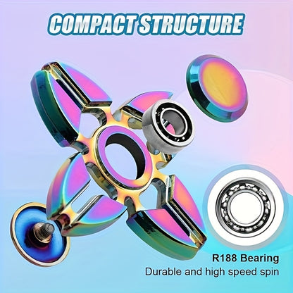 FFYUANFS Metal Gradient Fidget Spinner Elite