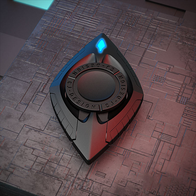 NovaTech Telefoonhouder Fidget Spinner - Drie-in-Een Voor Onderweg