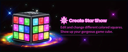 Yunbaoit Oplaadbare Handheld Game Cube - Breintraining Voor Kinderen