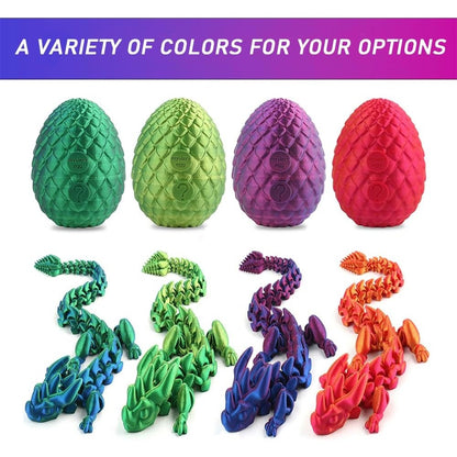 Crystal Dragon Studio Draak Ei Kristallen Fidget - Stressverlichting Voor ADHD