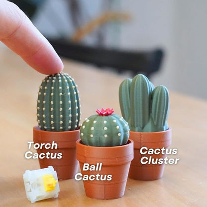 BDSLYBD 3D Geprinte Fidget Planten - Kalmerende Draai Voor Focus