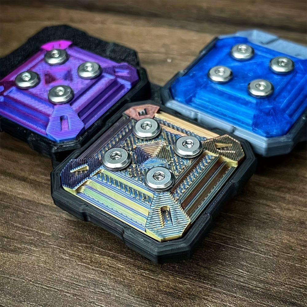 NovaCraft 3D Heart Fidget Slider Metal Closure Exclusive
