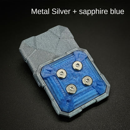 NovaCraft 3D Heart Fidget Slider Metal Closure Exclusive