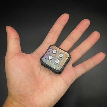 NovaCraft 3D Heart Fidget Slider Metal Closure Exclusive