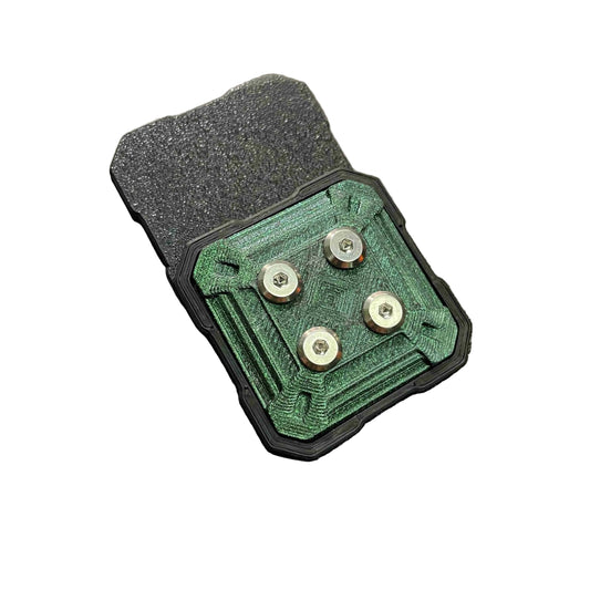 NovaCraft 3D Hart Fidget slider - Decoratieve Sluiting Voor Trui