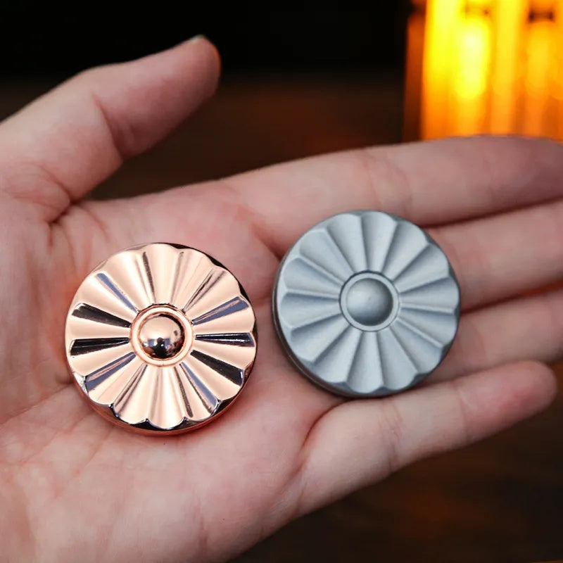 Fidget Spinner Aluminum Alloy Signature Tactile Slider