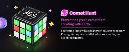 Yunbaoit Oplaadbare Handheld Game Cube - Breintraining Voor Kinderen