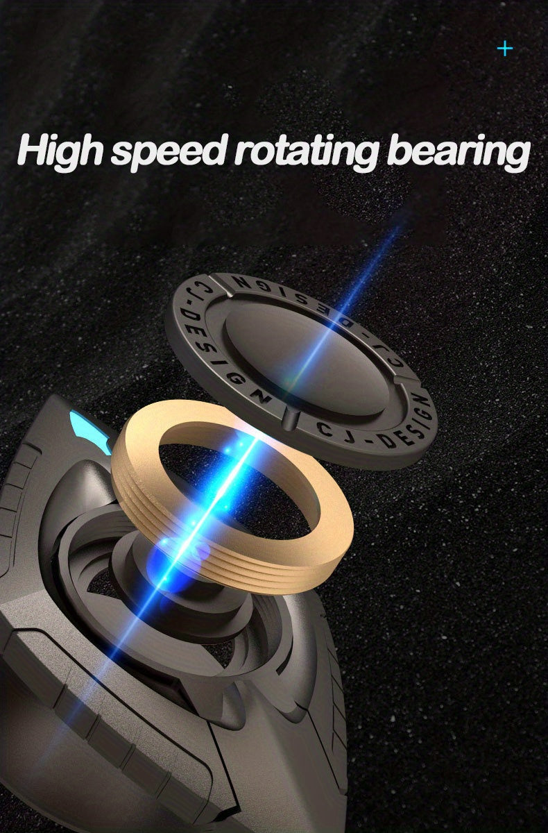 NovaTech Telefoonhouder Fidget Spinner - Drie-in-Een Voor Onderweg