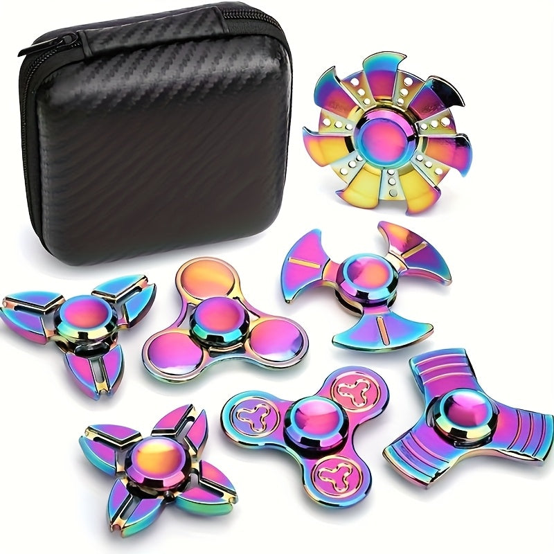 FFYUANFS Metal Gradient Fidget Spinner Elite