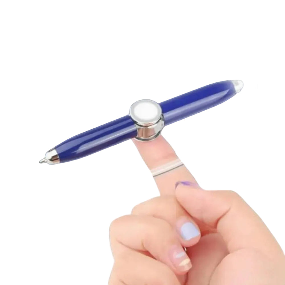 ZenGrip Copper LED Fidget Pen Spinner Edition