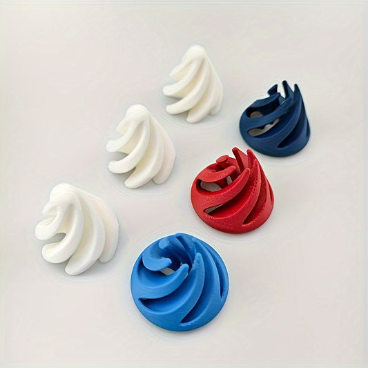 Impossible Piramide Doorvoer Sculptuur - 3D-Geprint Spiraalfidget