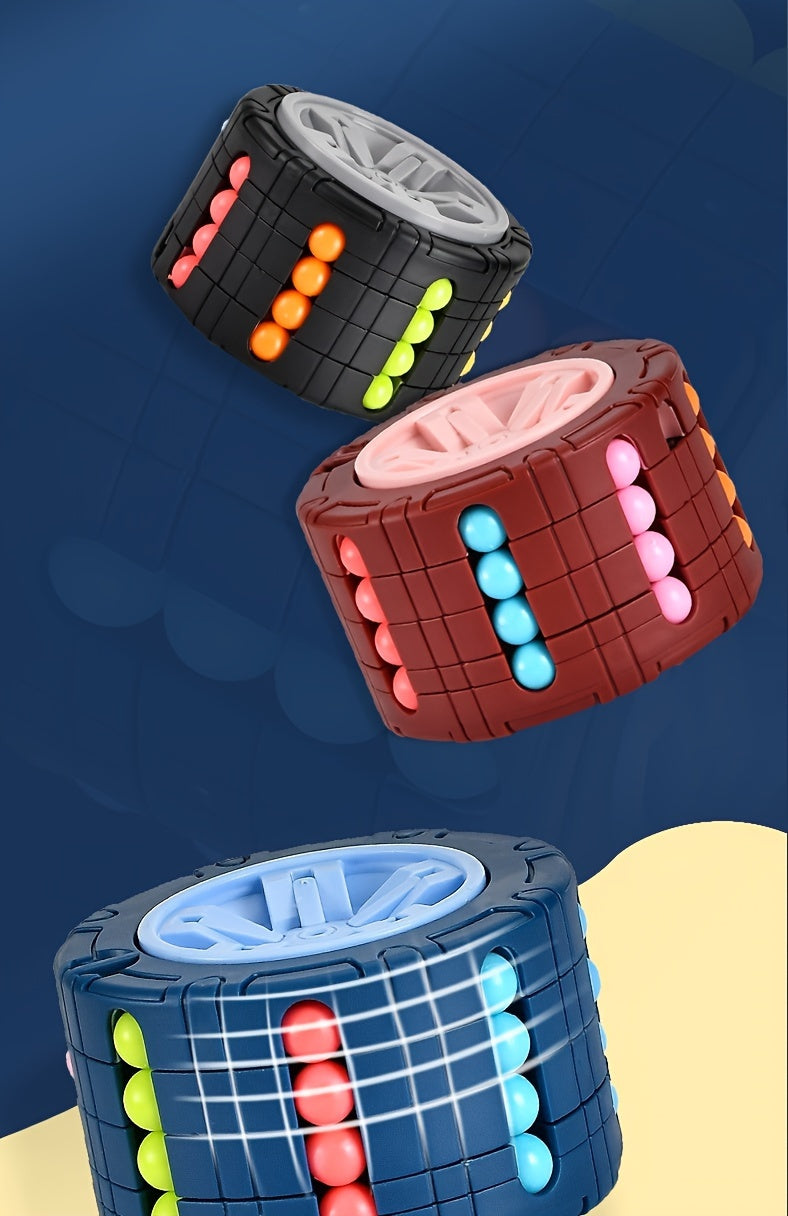 NovaPlay 3D Cilinder Puzzel Gyro Spinner - Stressverlichting
